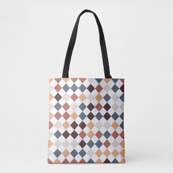Midnight Voyage Harlequin Tote Bag - Image 3