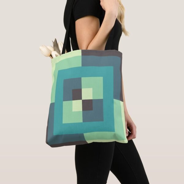 Mint Spectrum Tote Bag - Image 3