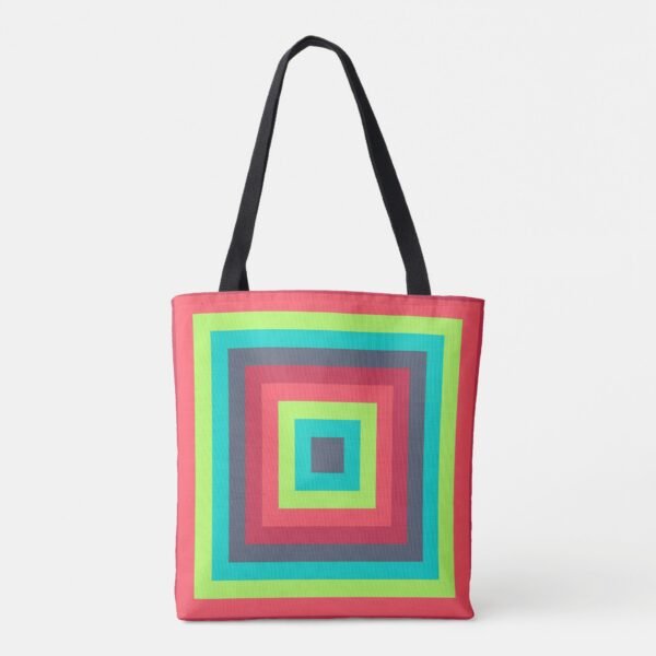 Neon Tunnel Tote Bag - Image 4