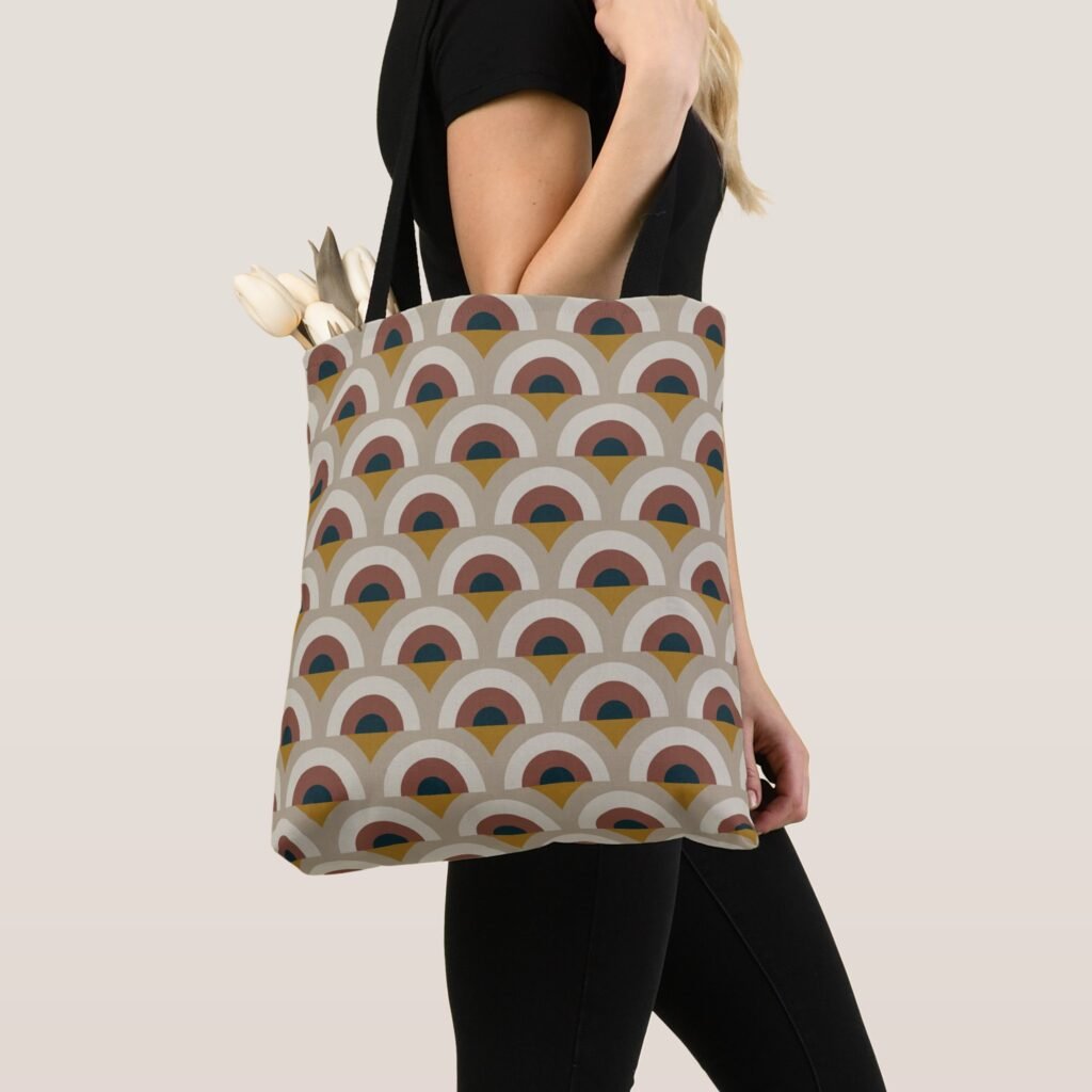 Peacock Pine Shadow Tote Bag