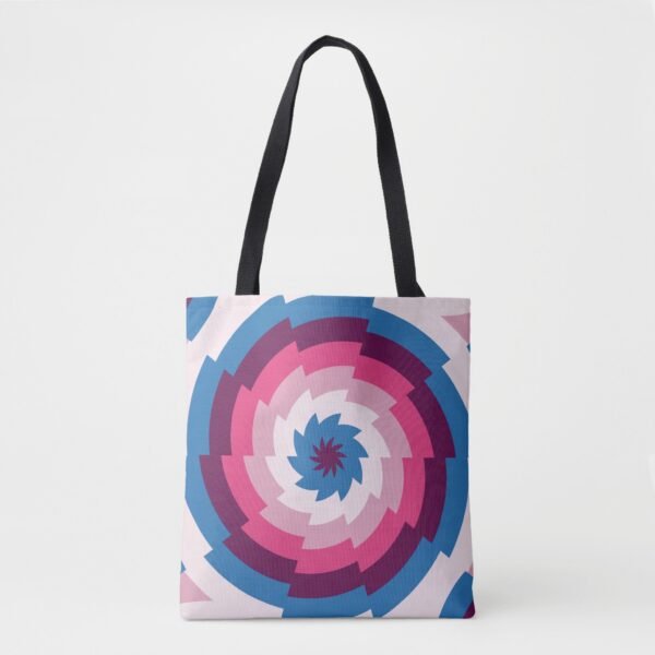 Polar Vortex Kaleidoscope Tote Bag - Image 4