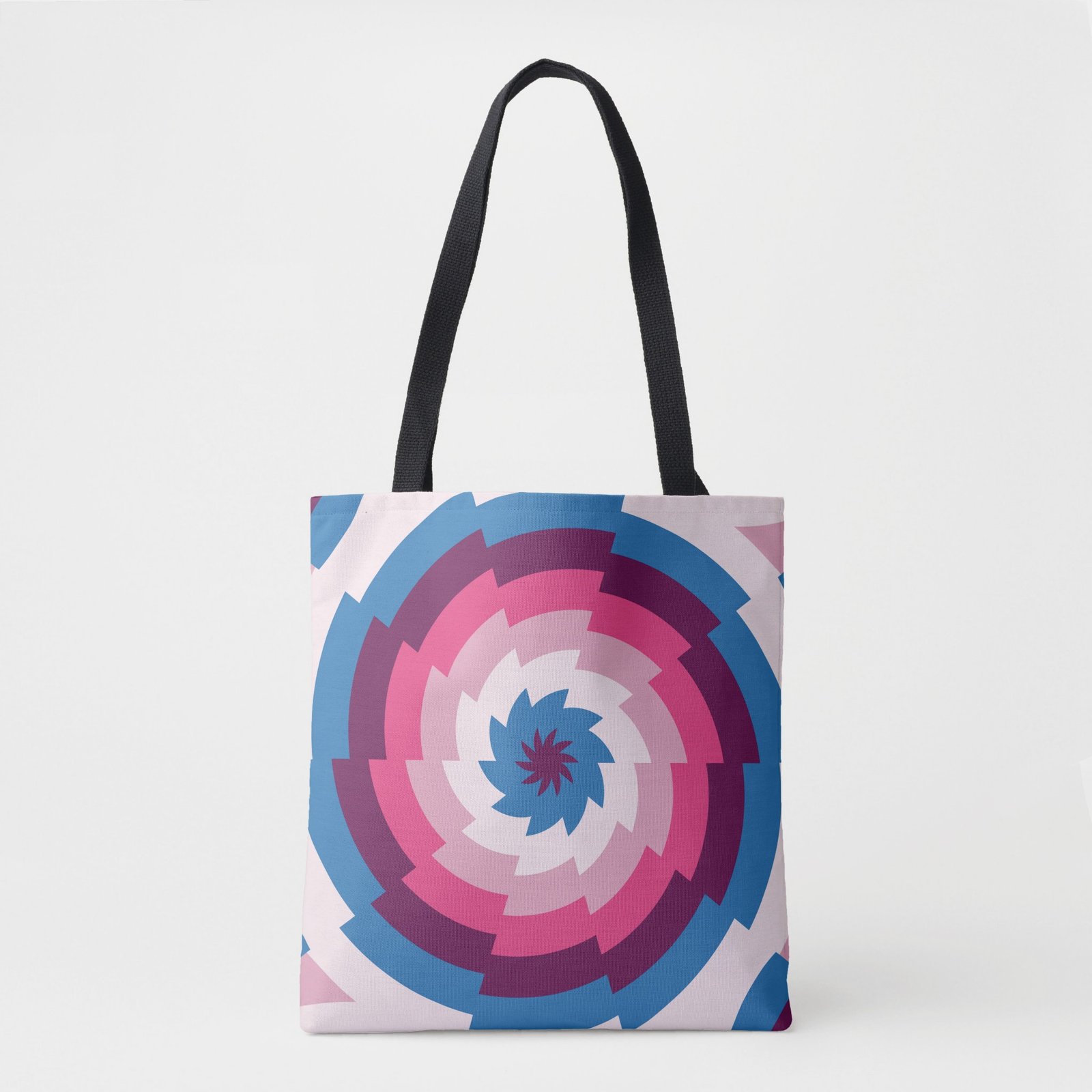 Polar Vortex Kaleidoscope Tote Bag - Image 4