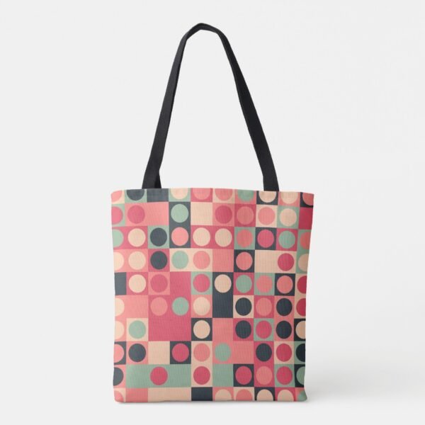 Polka Grace Labyrinth Tote Bag - Image 2