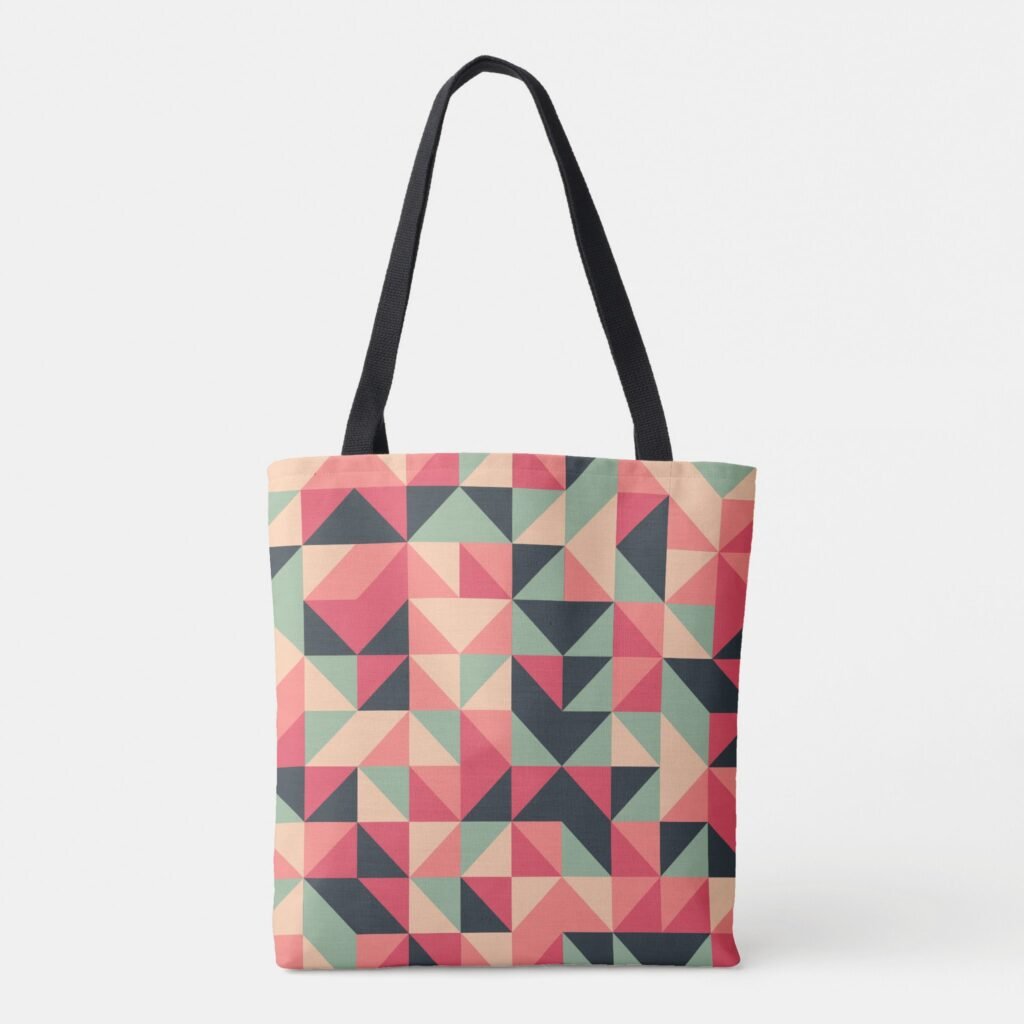 Prism Patchwork Tote Bag