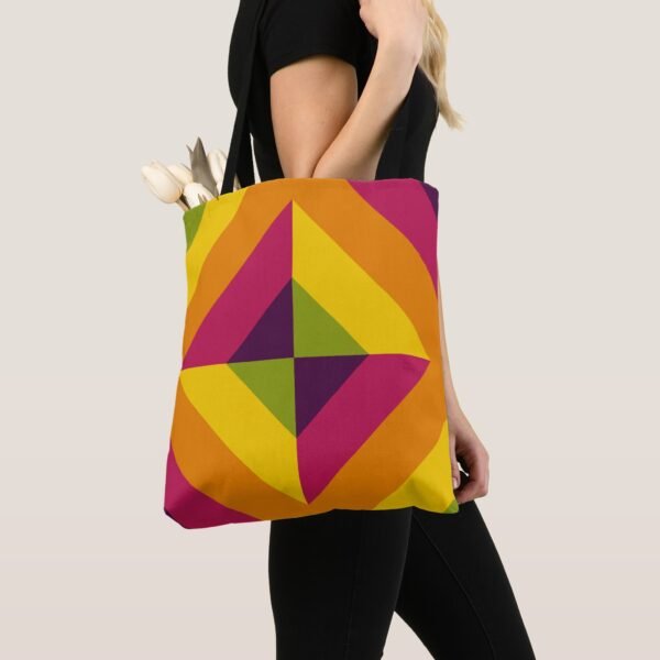 Prismatic Pathways Tote Bag - Image 3