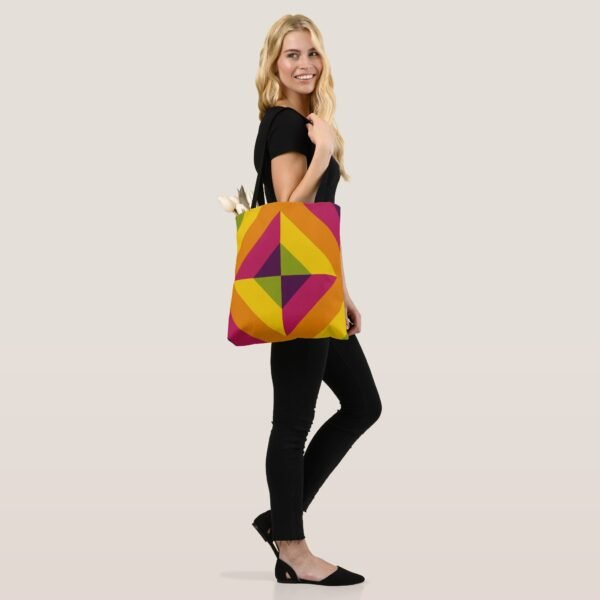 Prismatic Pathways Tote Bag - Image 4