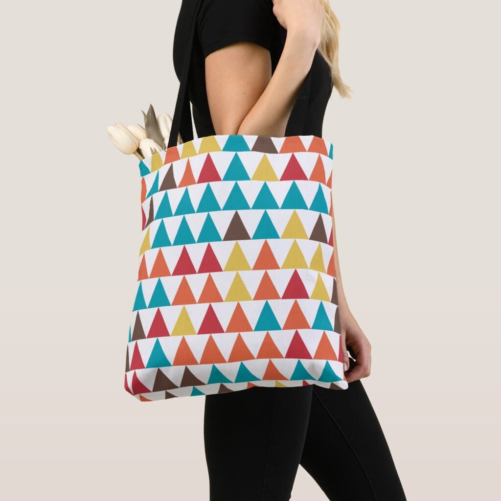 Pyramid Pop Tote Bag