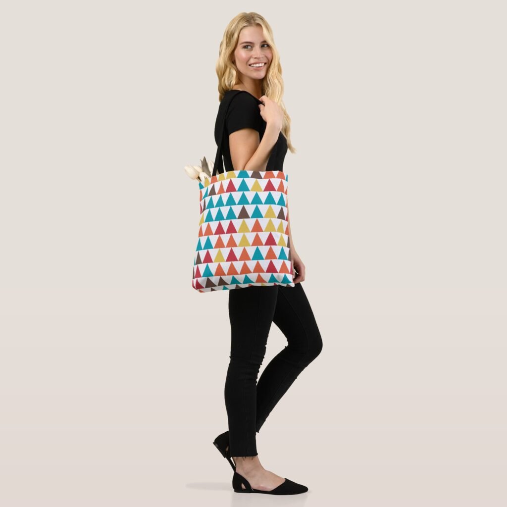 Pyramid Pop Tote Bag