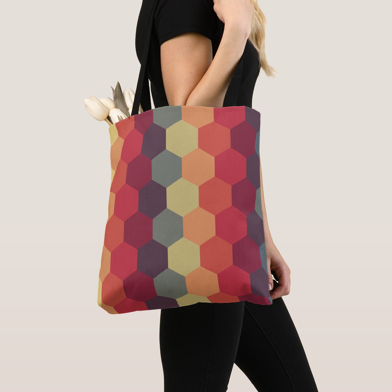 Radiant Cluster Tote Bag - Image 3