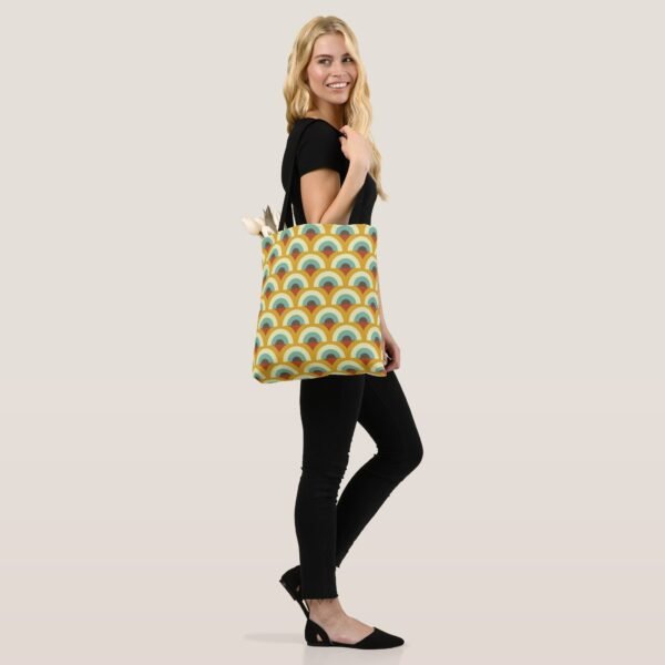 Retro PeacockTote Bag - Image 2