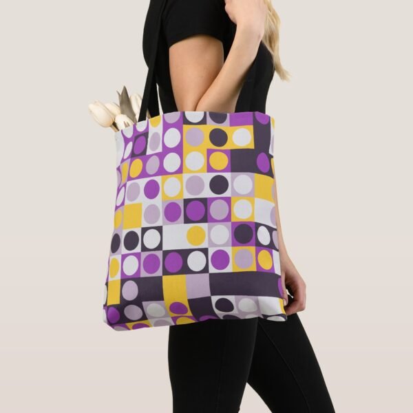 Retro Pixel Pop Tote Bag - Image 3