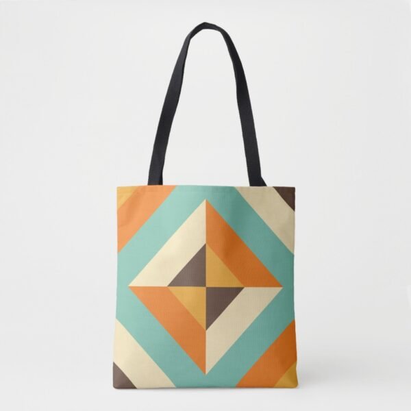 Retro Pyramid Tote Bag