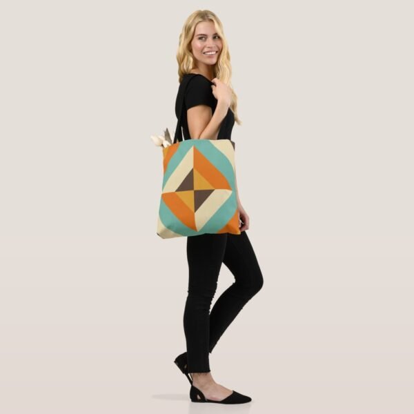 Retro Pyramid Tote Bag - Image 2