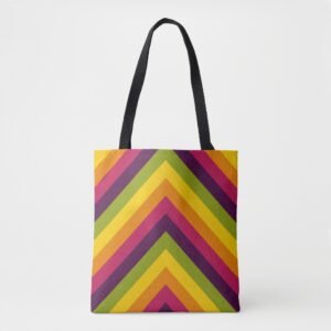 Retro Vibe Elevation Tote Bag