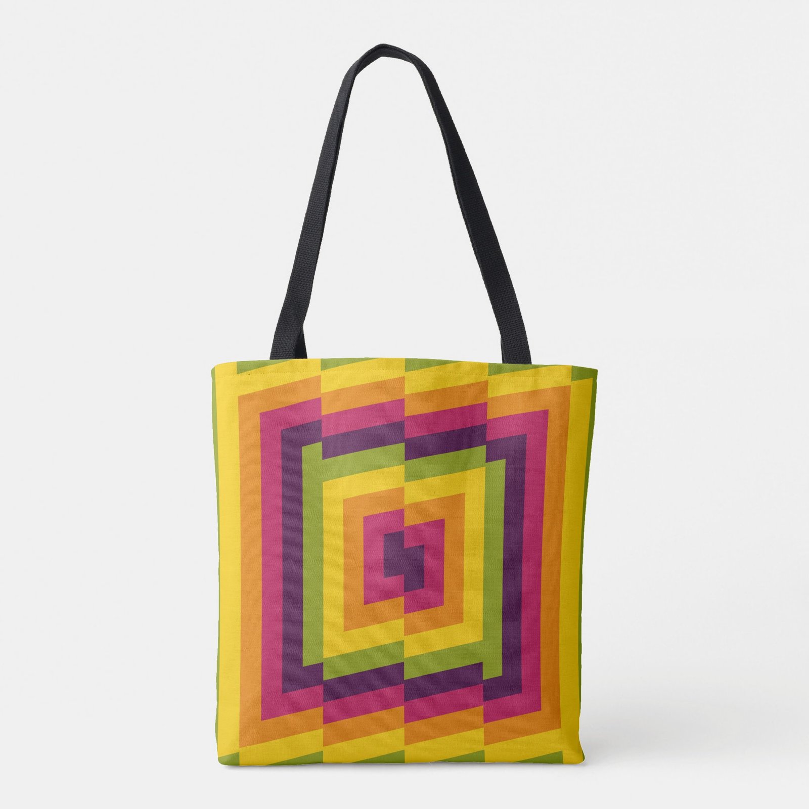 Sawtooth Symphony Tote Bag - Image 2