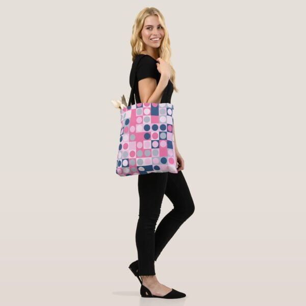 Soft Breeze Polka Tote Bag - Image 4