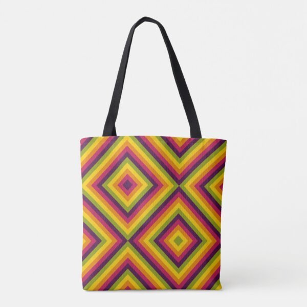Solar Pulse Diamonds Tote Bag - Image 4