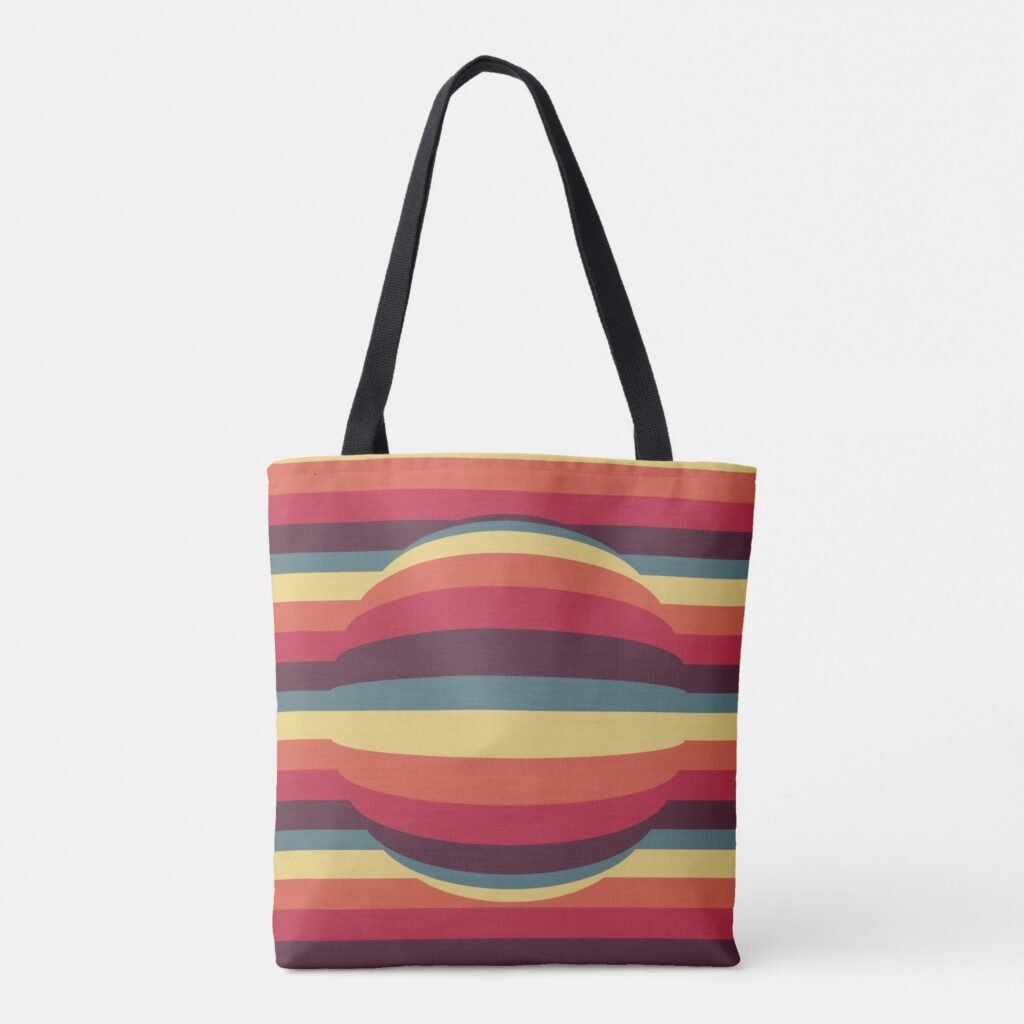 Spectrum Bubble Tote Bag