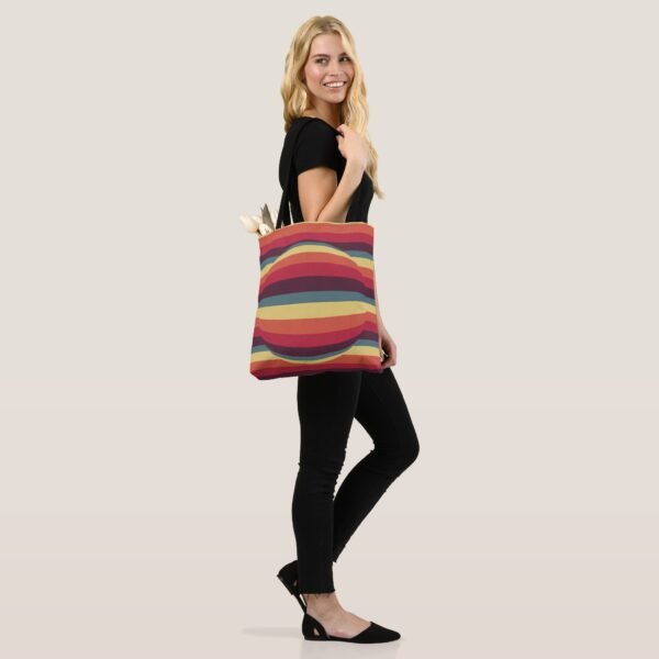 Spectrum Bubble Tote Bag - Image 4