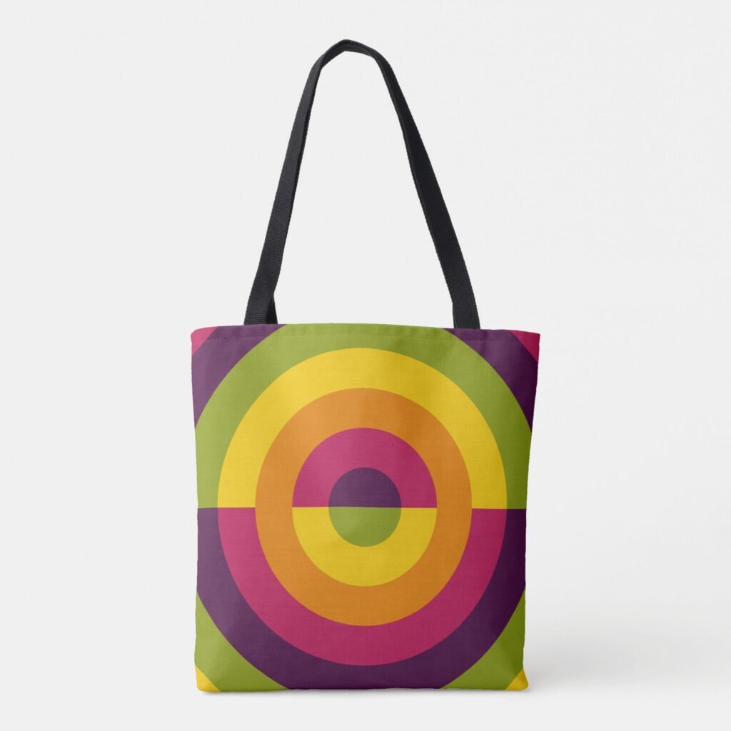Split Spectrum Vibes Tote Bag