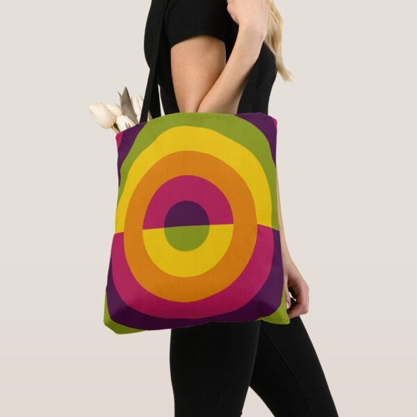 Split Spectrum Vibes Tote Bag - Image 2