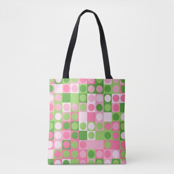 Spring Picnic Polka Tote Bag