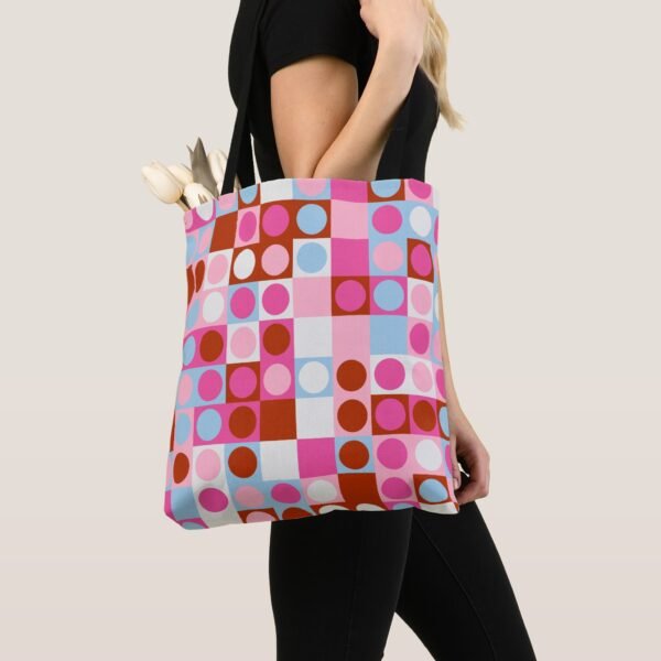 Sunset Gelato Polka Tote Bag - Image 2