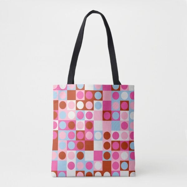 Sunset Gelato Polka Tote Bag