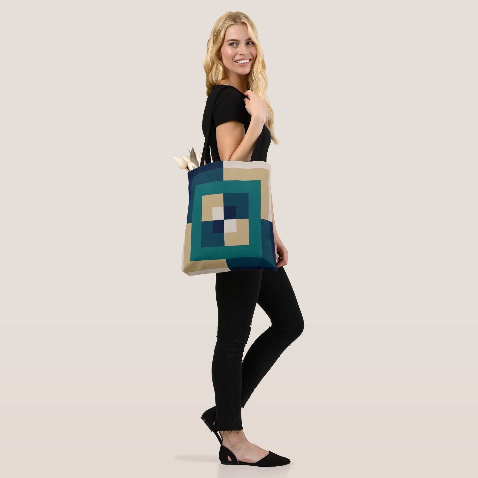 Terra Labyrinth Tote Bag - Image 4