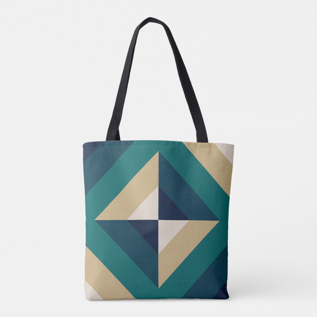 Terra Pyramid Tote Bag - Image 4