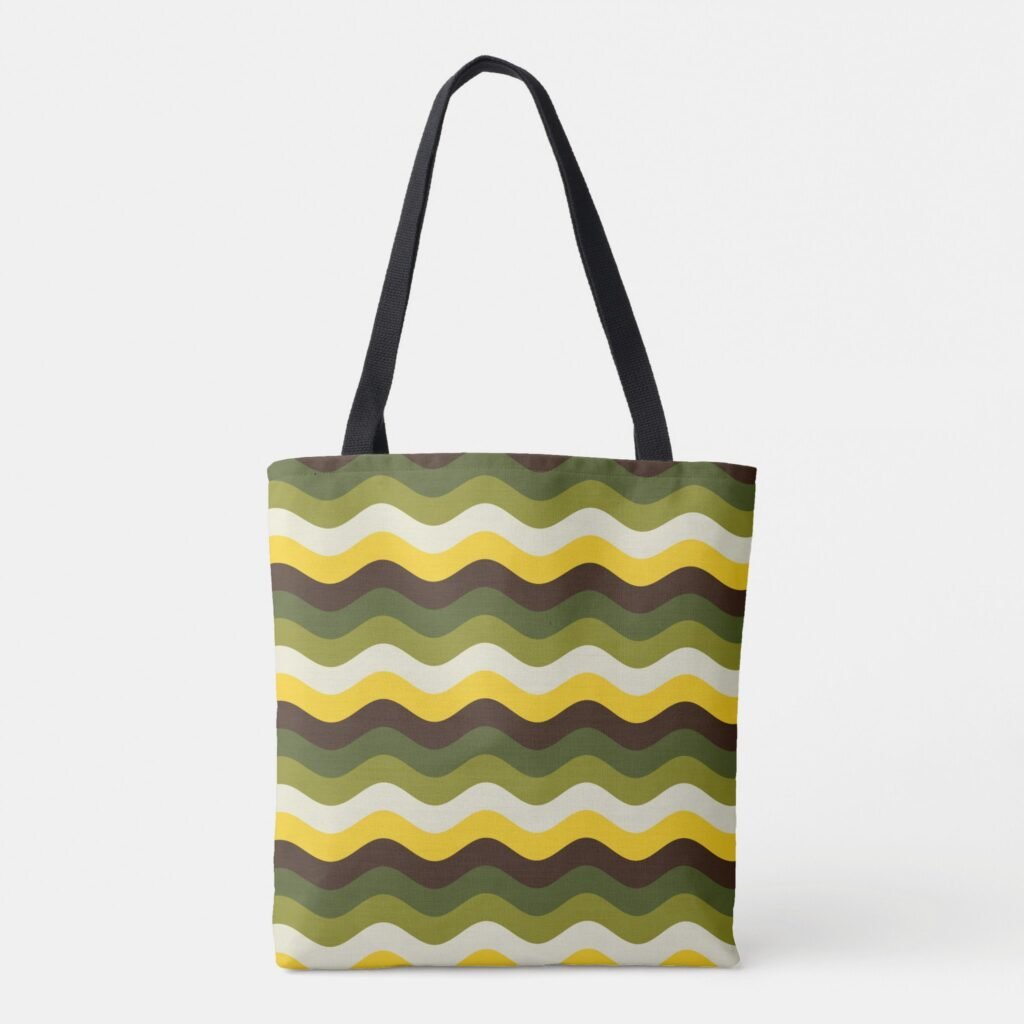 Terra Wave Tote Bag