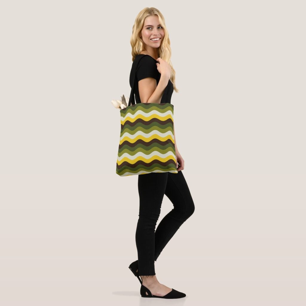 Terra Wave Tote Bag