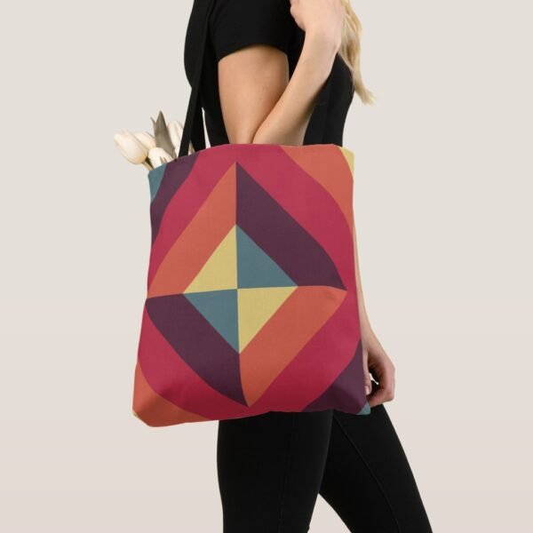 Thought Provoking Pyramid Tote Bag - Image 2