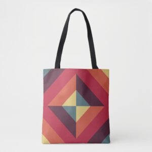 Thought Provoking Pyramid Tote Bag