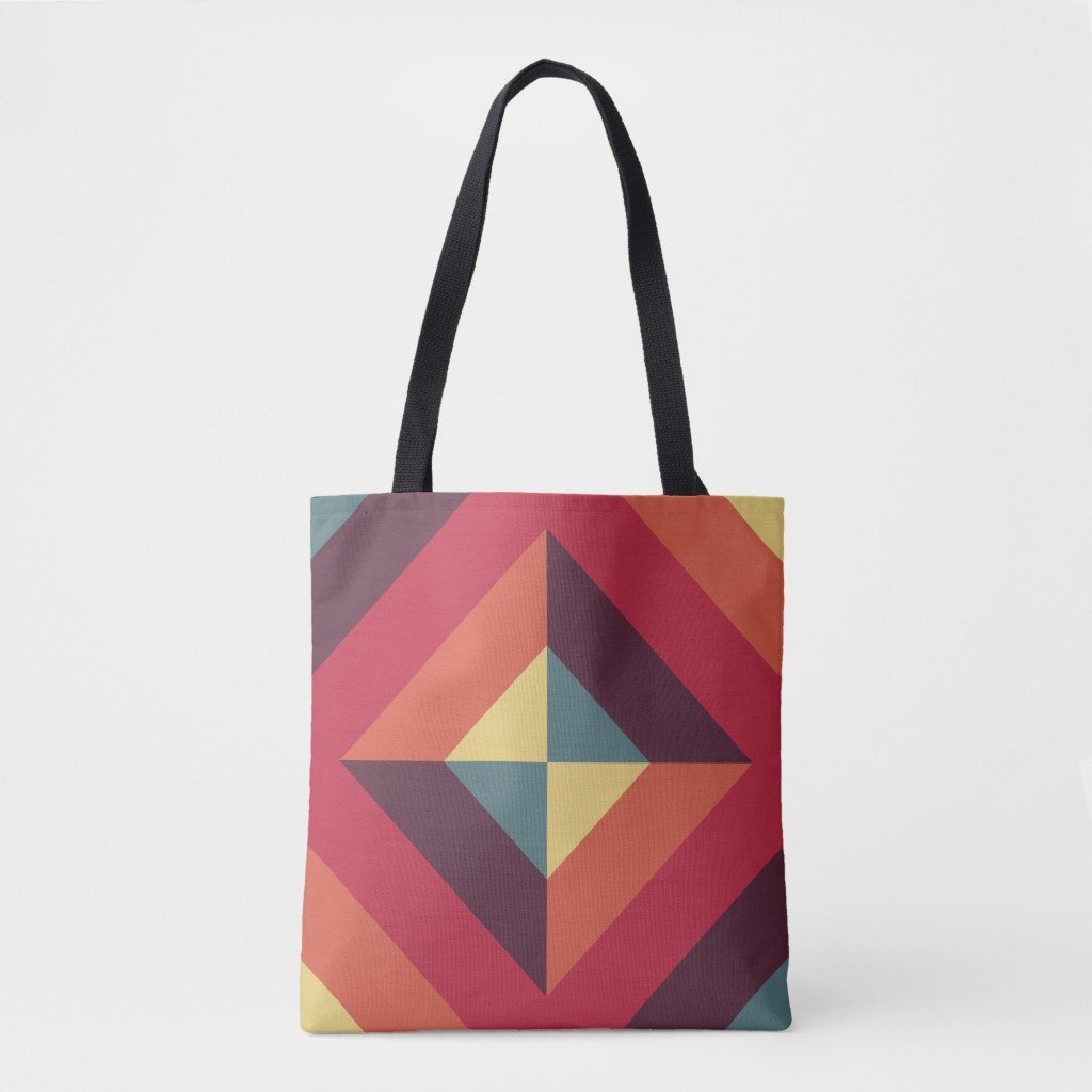 Thought Provoking Pyramid Tote Bag - Image 1