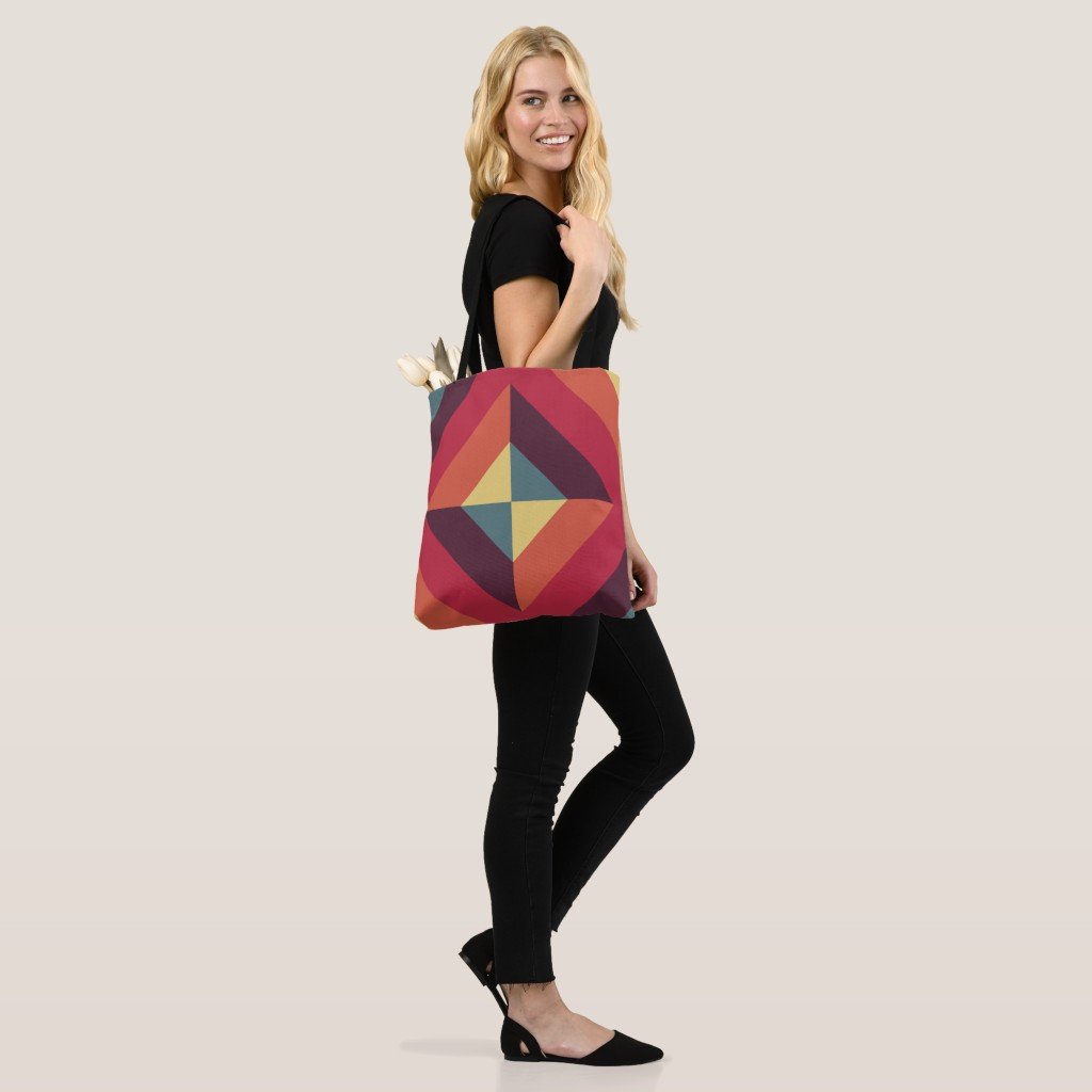 Thought Provoking Pyramid Tote Bag - Image 4