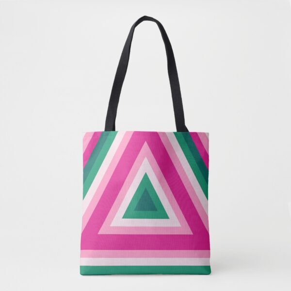 Tropical Prism Cascade Tote Bag