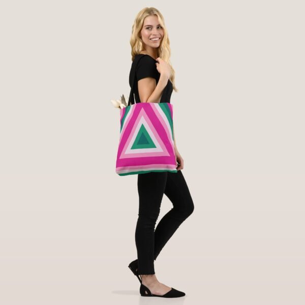 Tropical Prism Cascade Tote Bag - Image 2