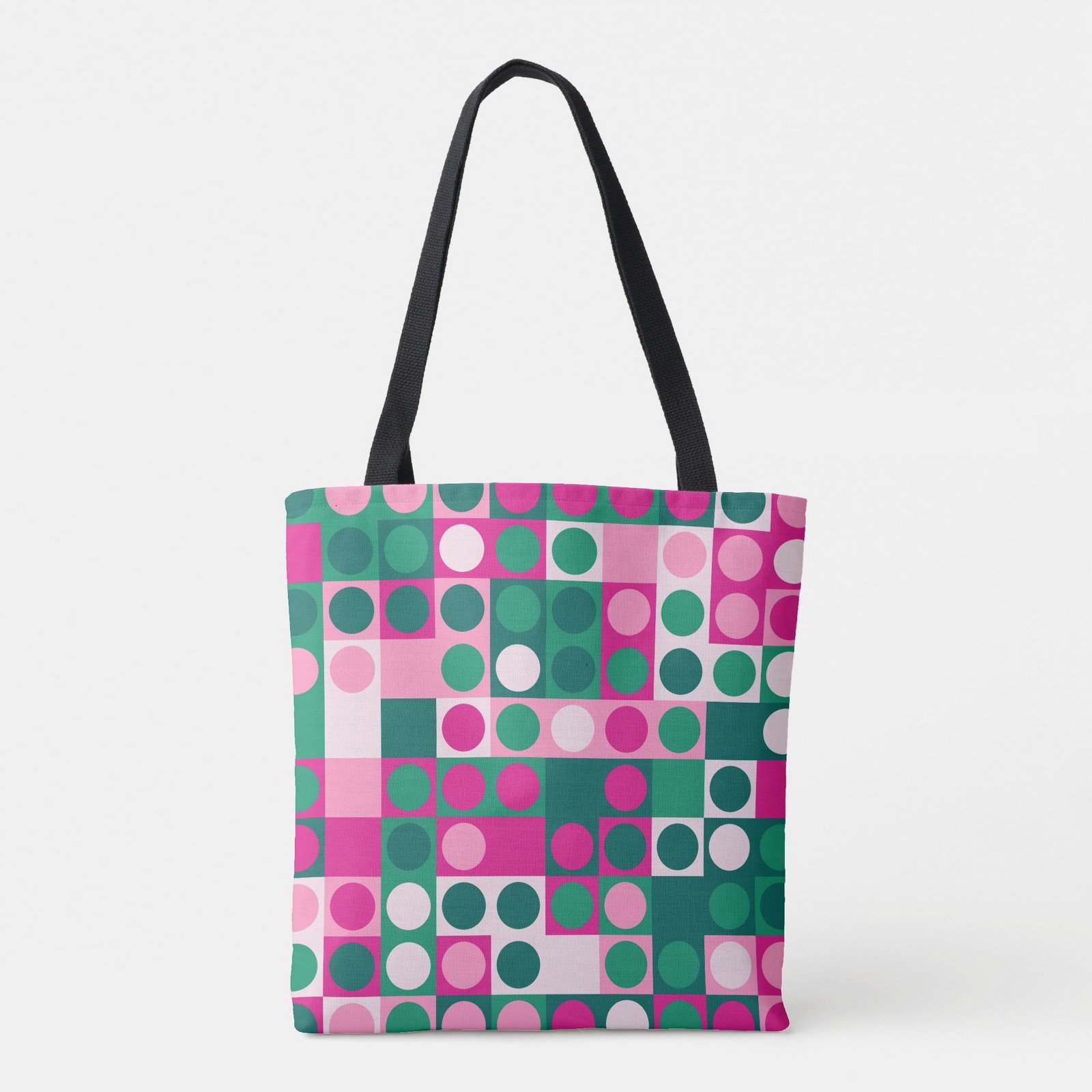 Tropical Sorbet Polka Tote Bag - Image 2