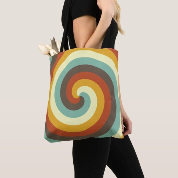 Twist of Nostalgia Tote Bag - Image 2