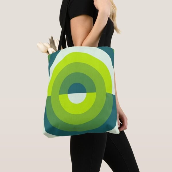 Verdant Orbit Tote Bag - Image 5