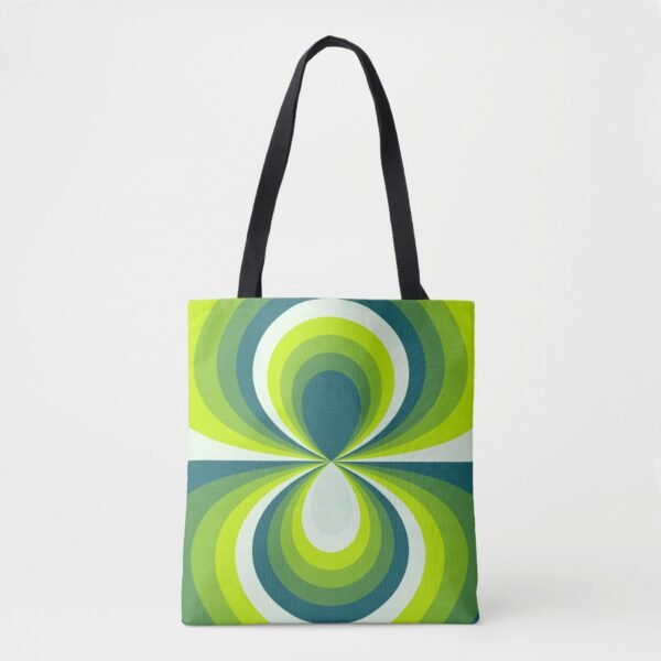 Verdant Teardrop Tote Bag