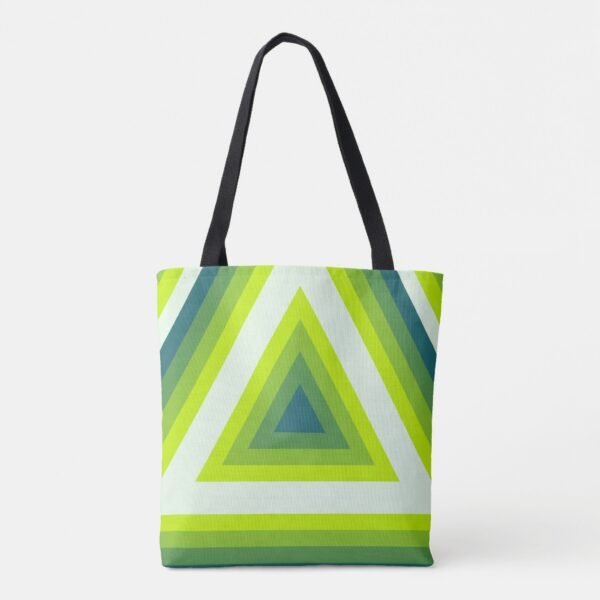 Verdant Vortex Tote Bag - Image 3