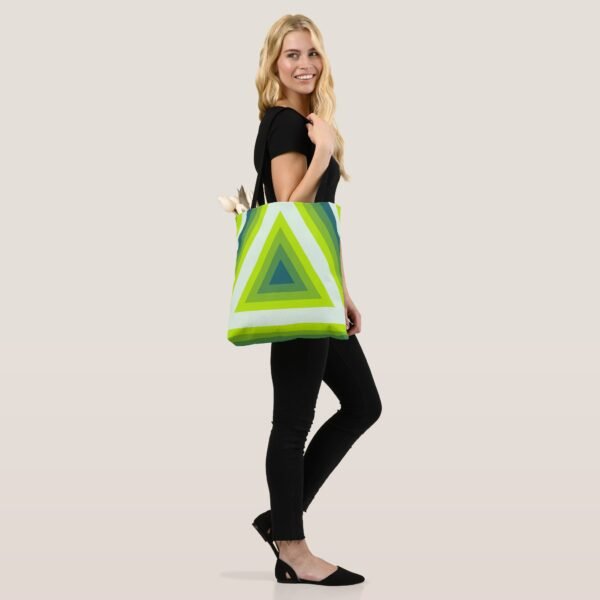 Verdant Vortex Tote Bag - Image 4
