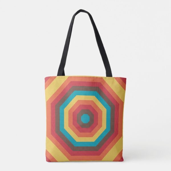 Vibrant OctaPulse Tote Bag - Image 3