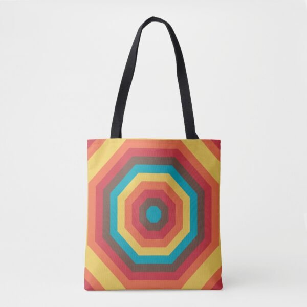 Vibrant OctaPulse Tote Bag