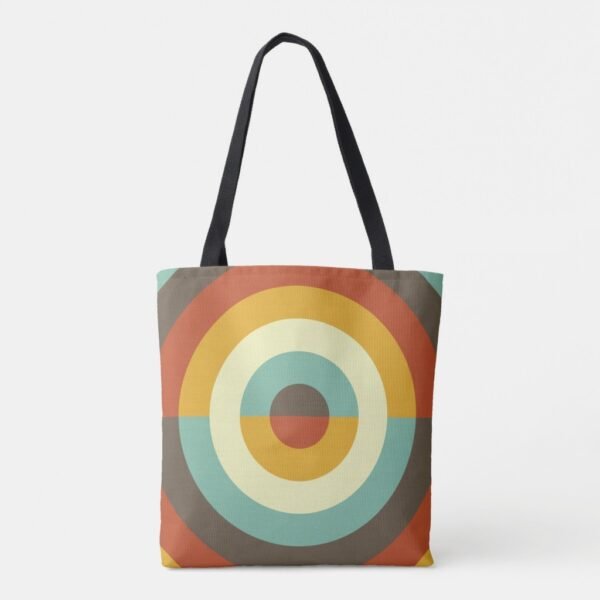Vintage Vibes Orbit Tote Bag - Image 4