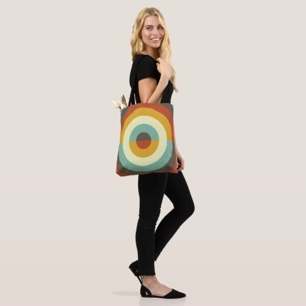 Vintage Vibes Orbit Tote Bag - Image 2
