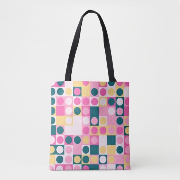 Warm Honey Polka Tote Bag