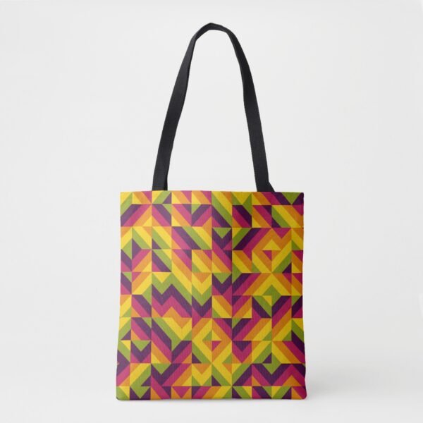 Zest Mosaic Chevron Tote Bag
